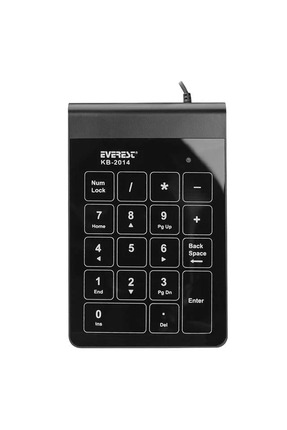 DİĞER1111 Everest Kb-2014 Usb Dokunmatik Numerik Standart Klavye
