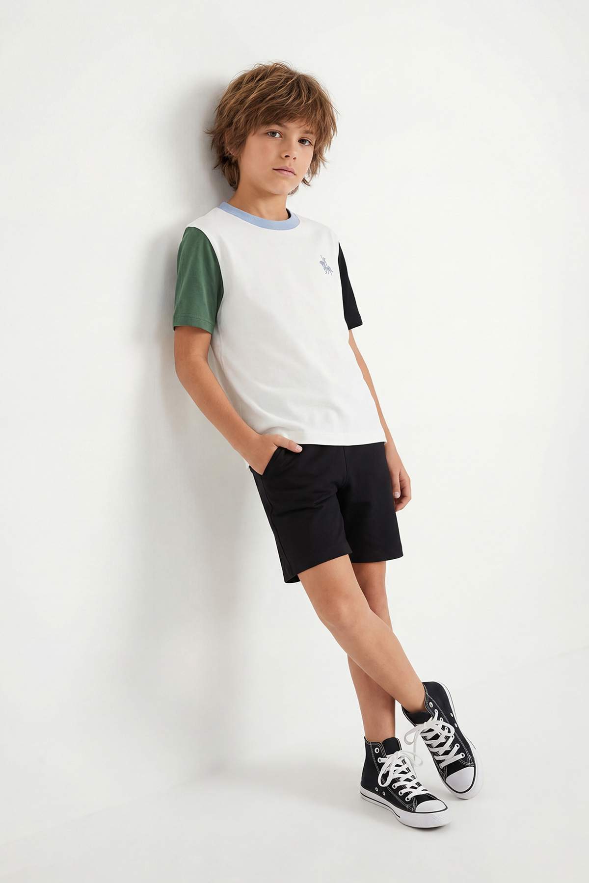 Trendyolmilla Kids Ekru Erkek Çocuk Düz Örme Alt - Üst Takım TKDSS26AU00039