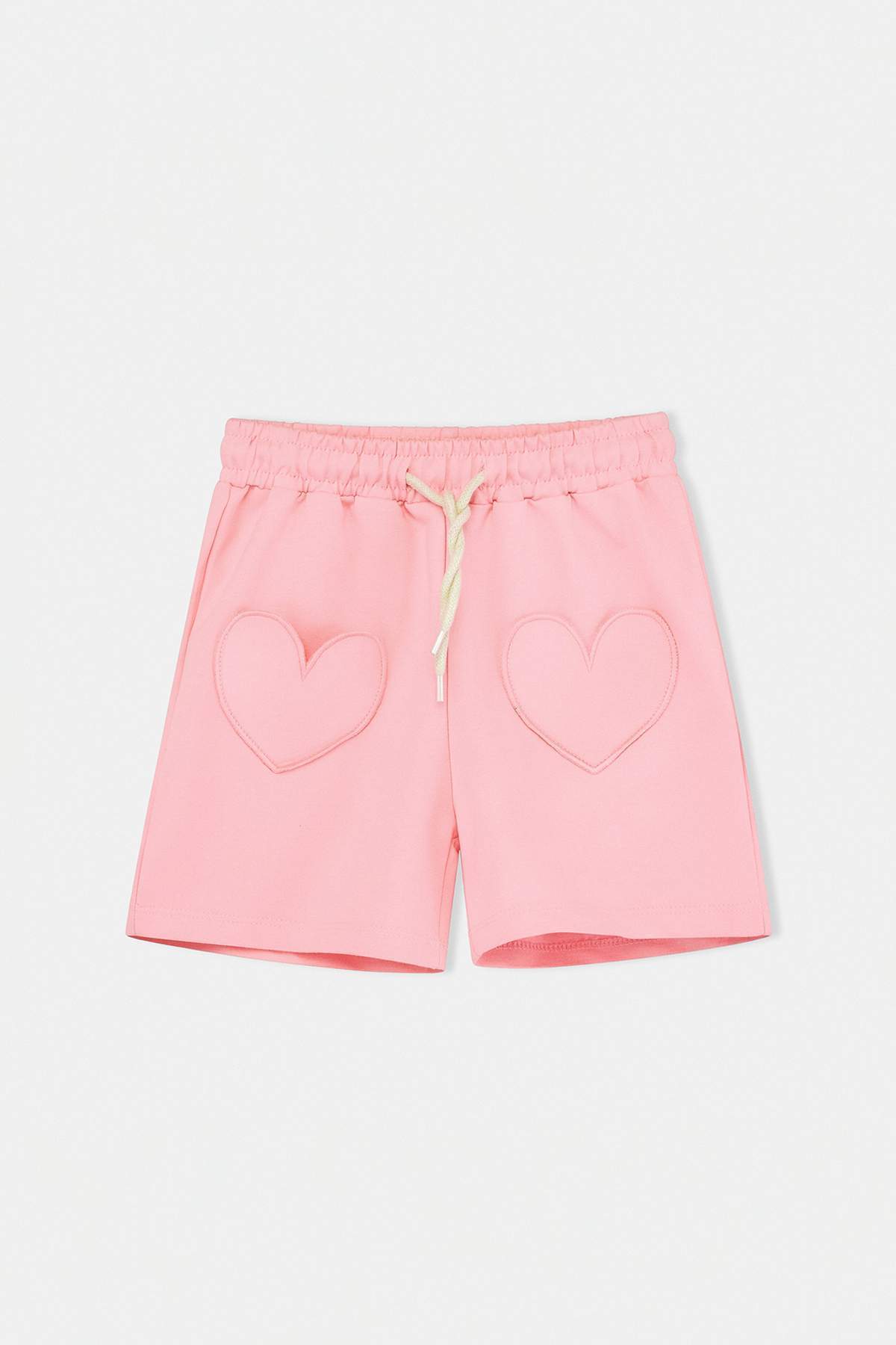 trendyolkids-girls-gray-flat-normal-waist-sho