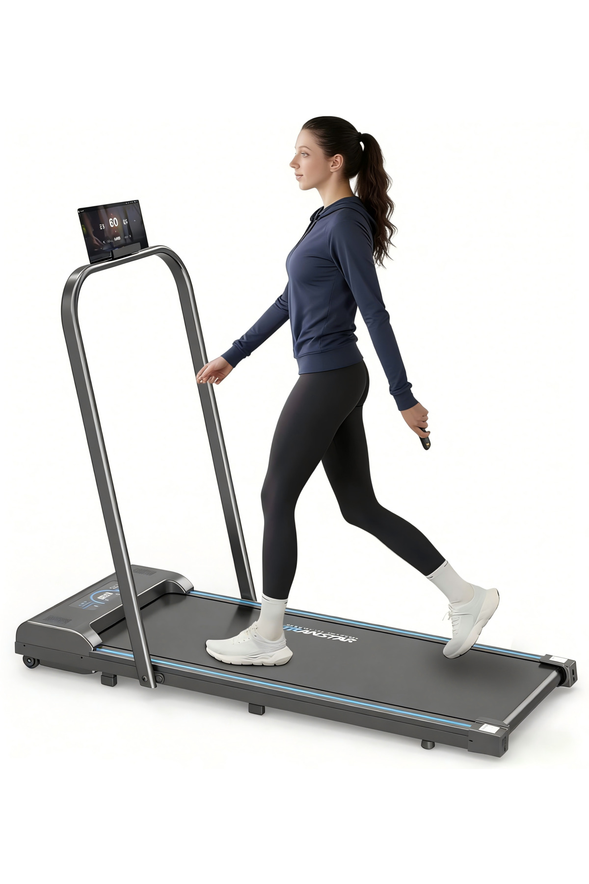 Rovyfota جهاز مشي مزود بمنصة مشي وجهاز مشي قابل للإمالة، بقوة 2.0 حصان، جهاز ...