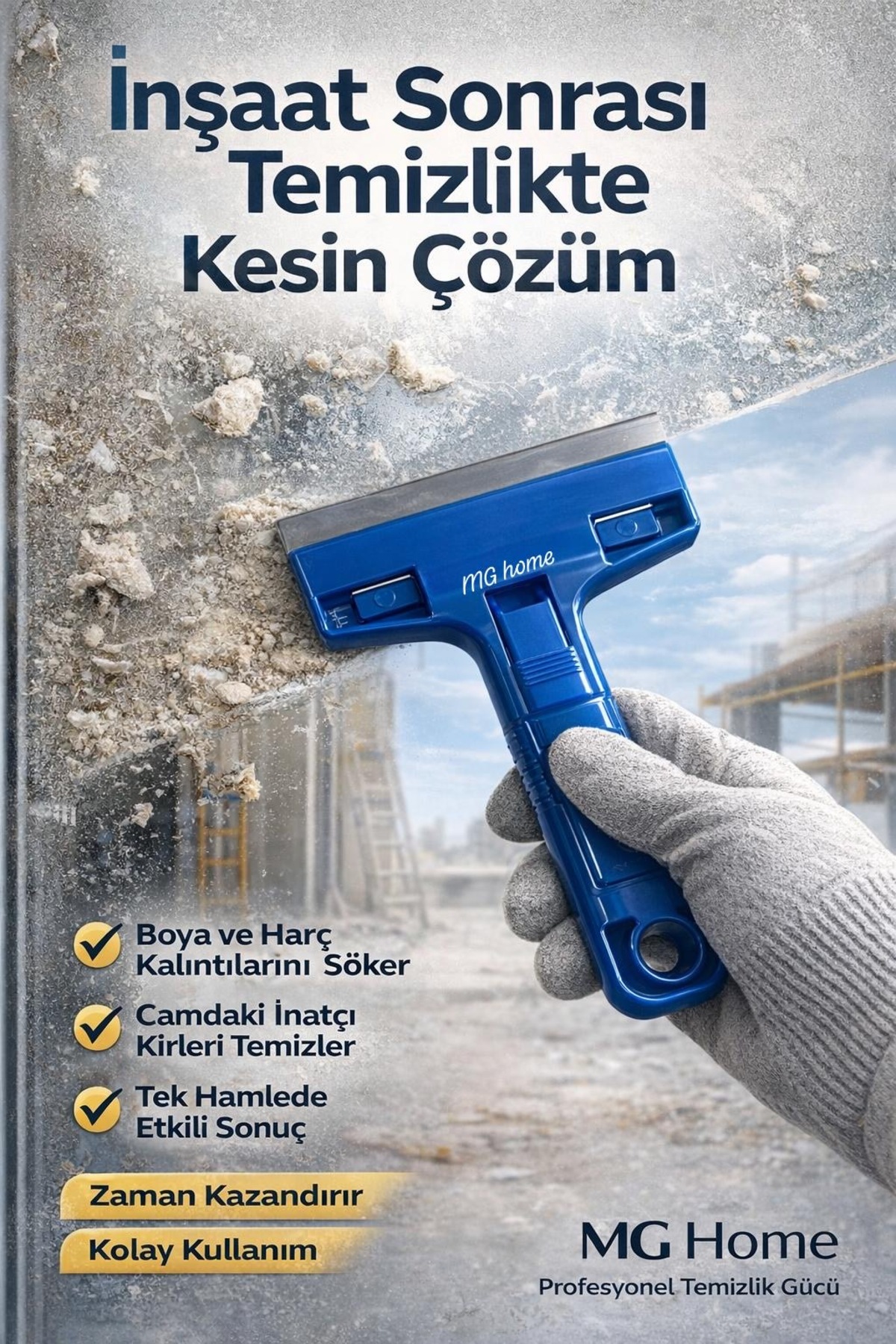 1 SET Stain Scraper Quarry,Glass,Marble Scraping Cleaning All Surface Usable GLASS SCRAPING