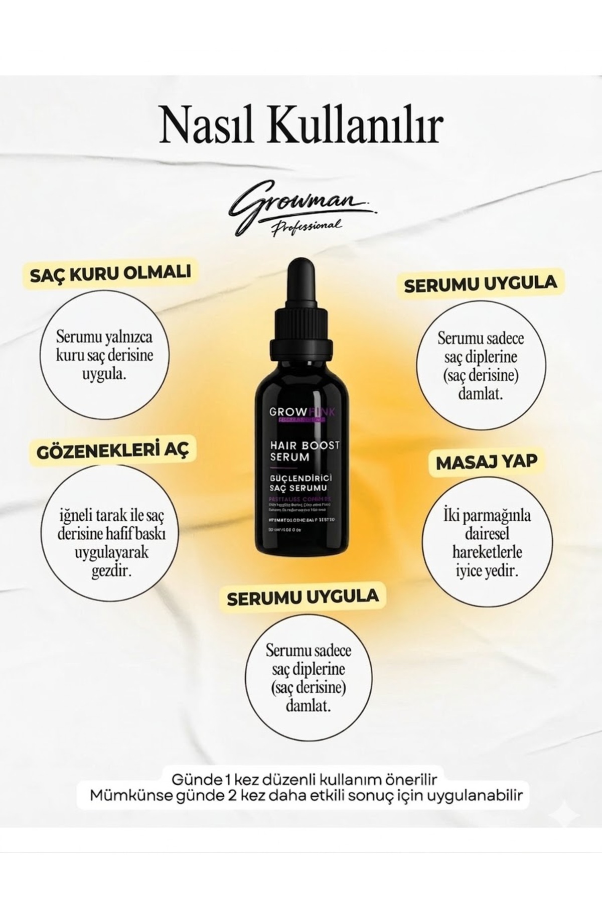 سرم ضد ریزش مو مخصوص بانوان ۵۰ میلی لیتر | تقویت ریشه مو — GRP-KDS-50ML — تصویر 4 از 7