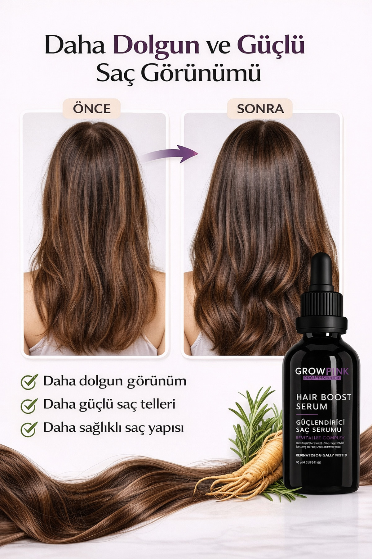 سرم ضد ریزش مو مخصوص بانوان ۵۰ میلی لیتر | تقویت ریشه مو — GRP-KDS-50ML — تصویر 5 از 7