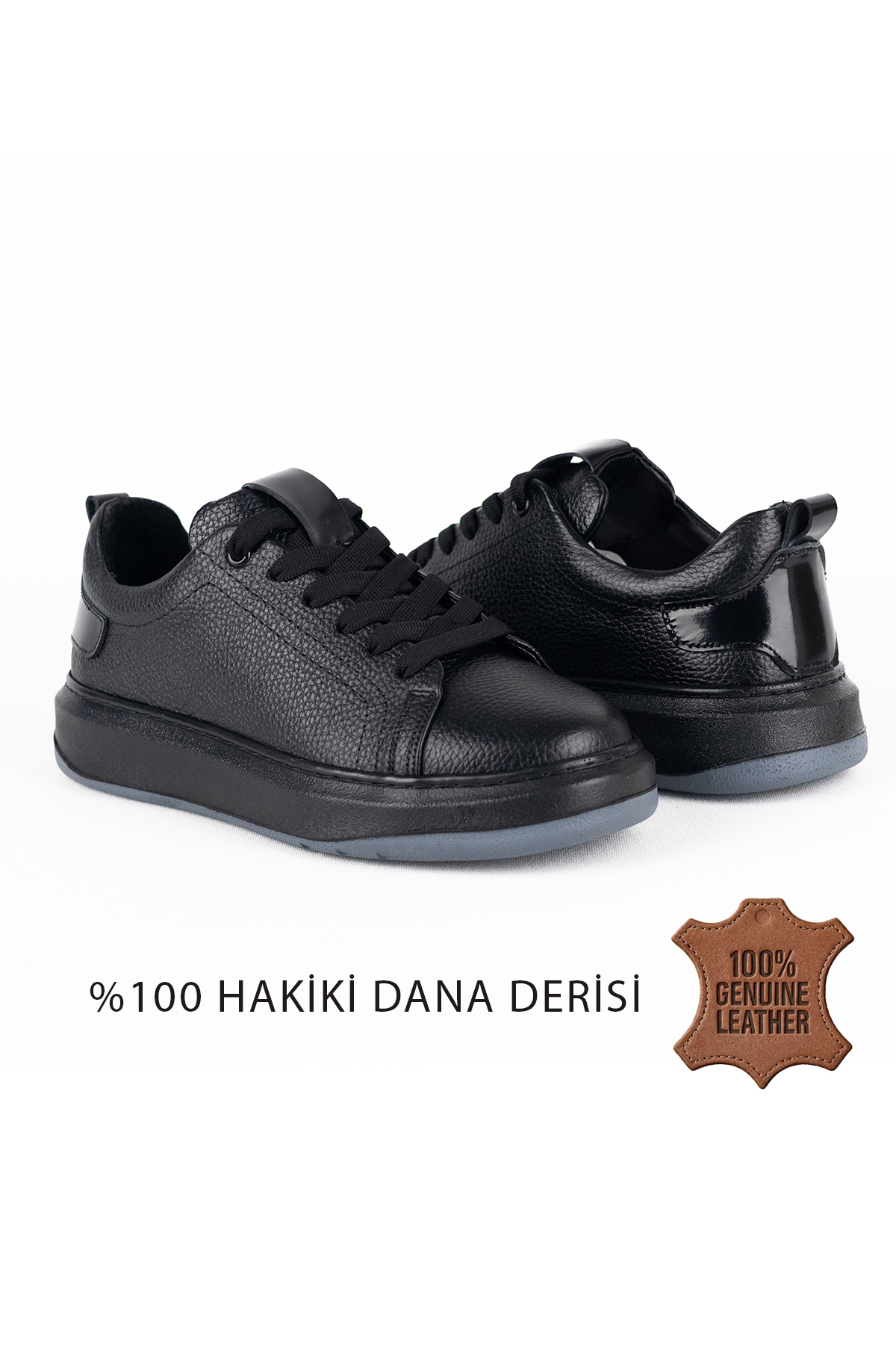 ventro Pantofi sport pentru bărbați din piele naturală 100% cu talpă ortopedică VT01