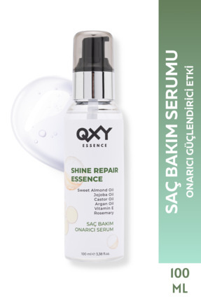 QXY Essence Shine Repair Essence -Zengin İçerikli Saç Bakım Serumu-Biberiye,A...