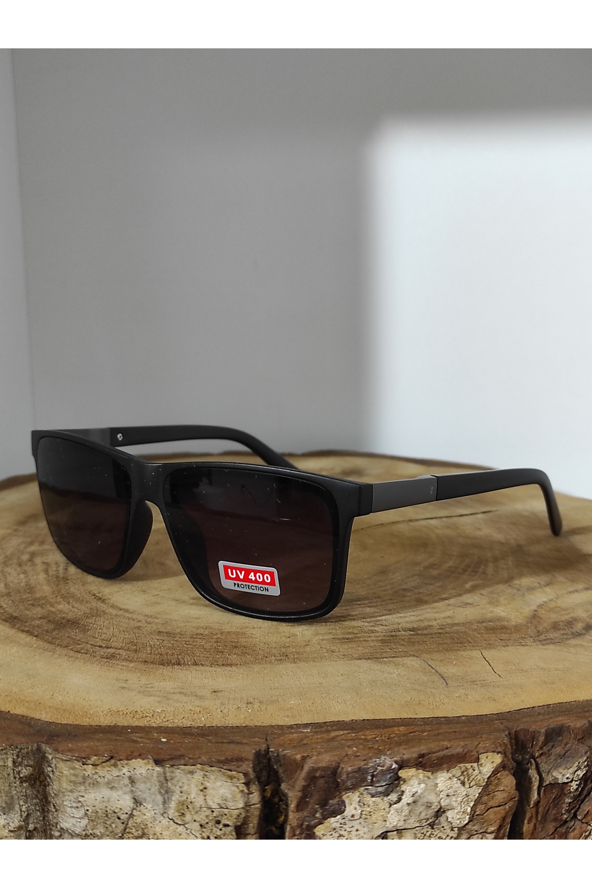 Ayel aksesuar  KARE ERKEK GÜNEŞ GÖZLÜĞÜ SİYAH - Görsel 2