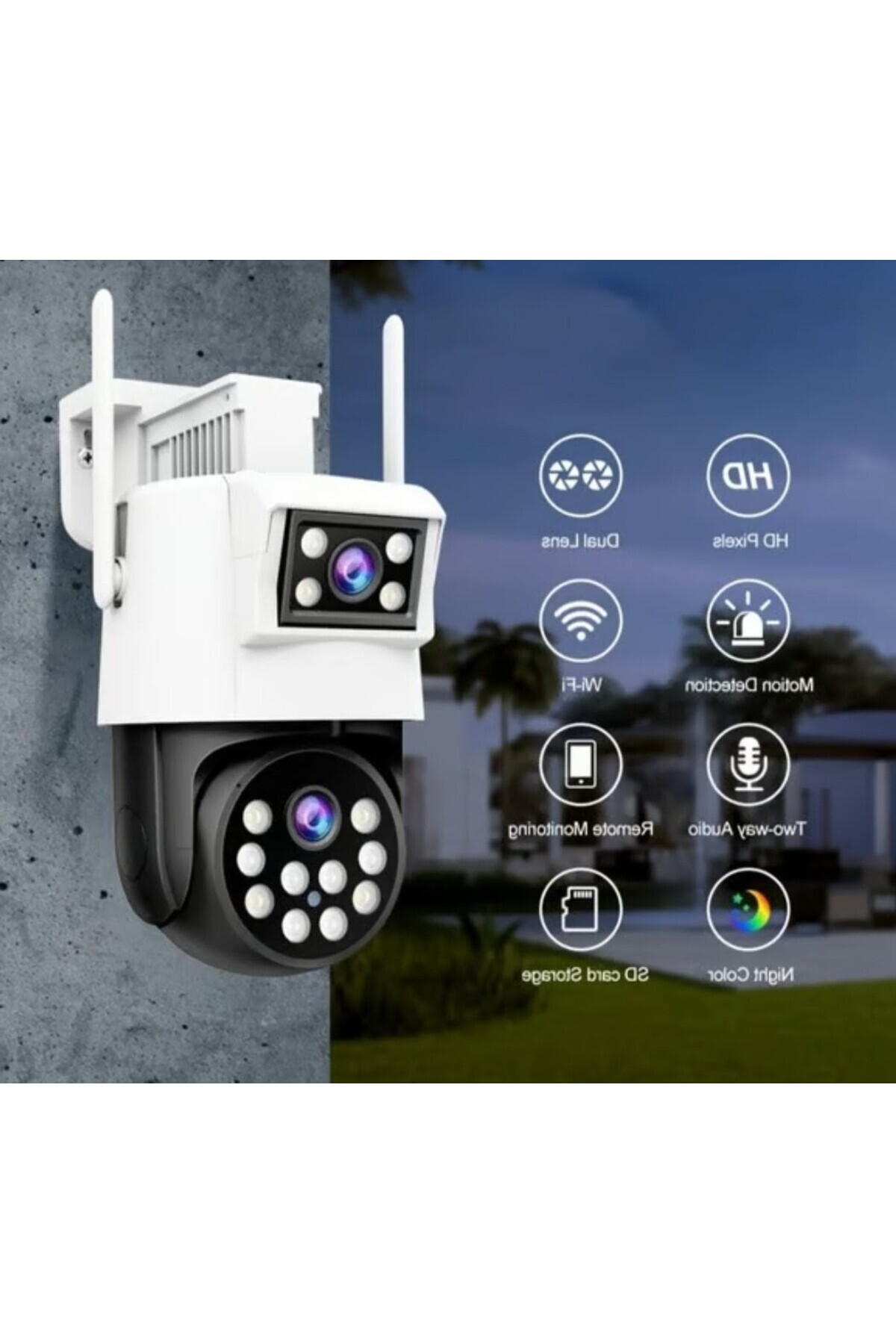 inox 3+3 MP Dual Lens Wi-Fi Kamera HiEasy - Fiyatı, Yorumları