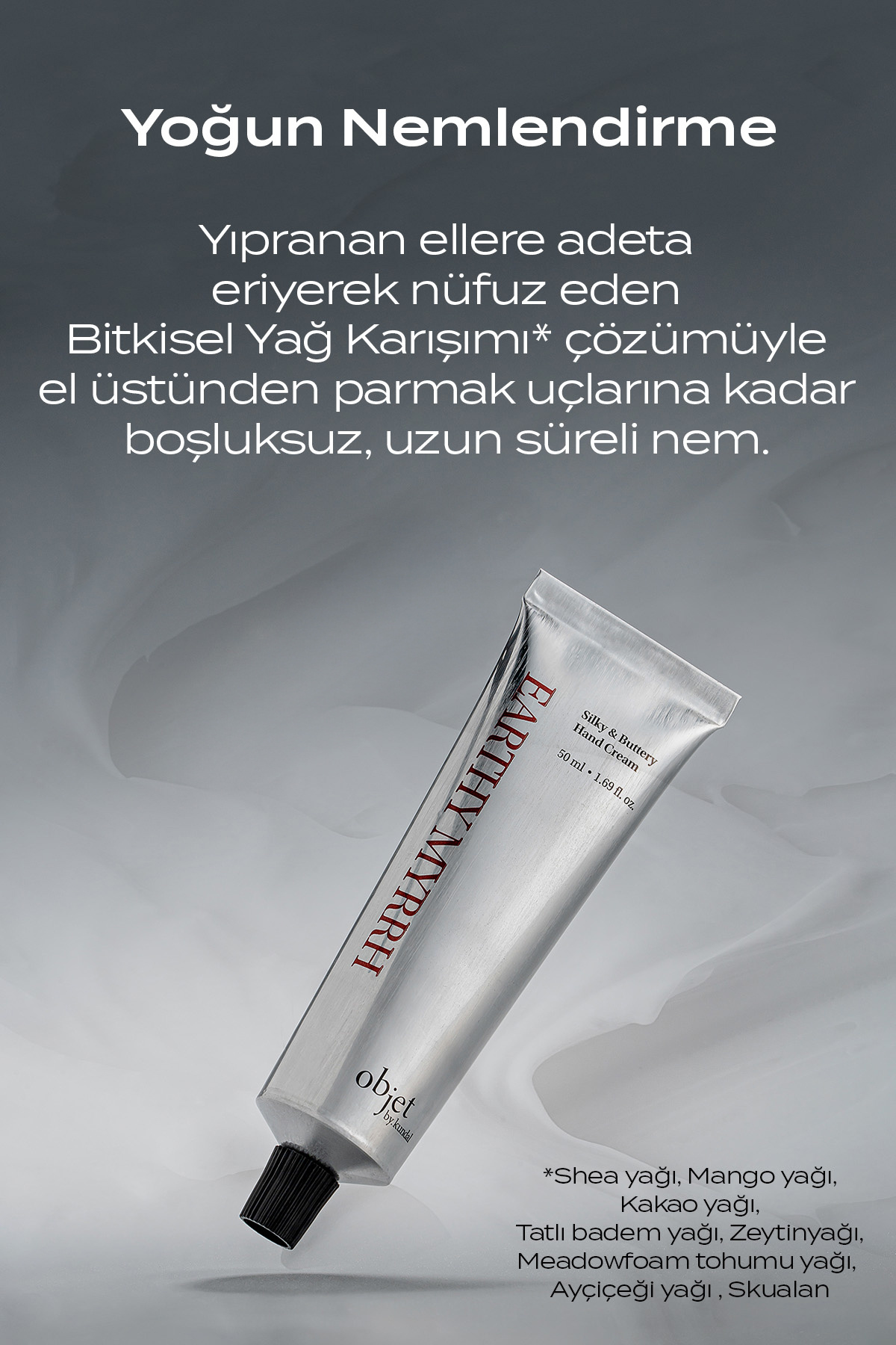 Kırışıklık Karşıtı Nemlendirici El Kremi Objet By Silky & Buttery Hand Cream (Vanilla Wave) — 9200 — تصویر 5 از 9