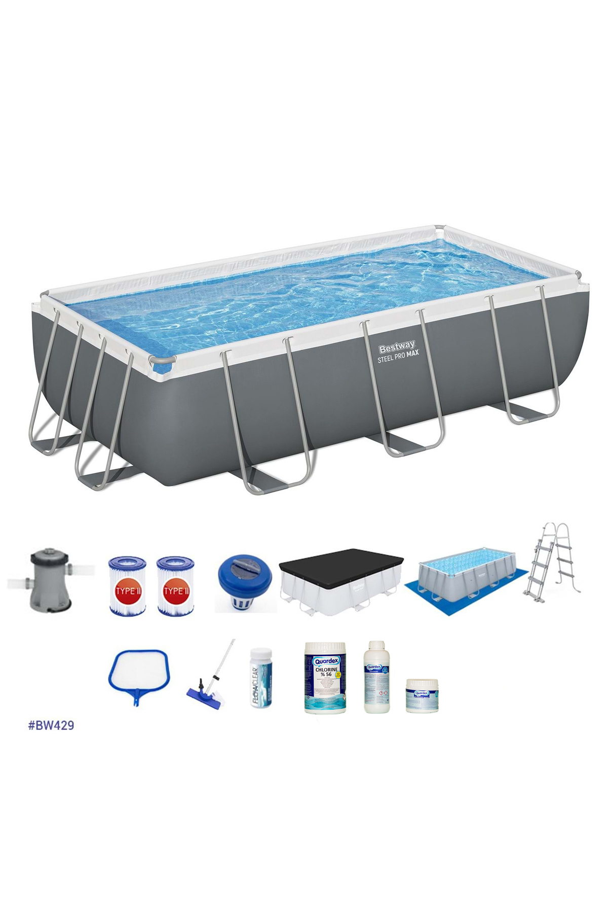 Bestway Prefabrik Havuz Seti 404x201x100cm Bw 429 - Fiyatı, Yorumları