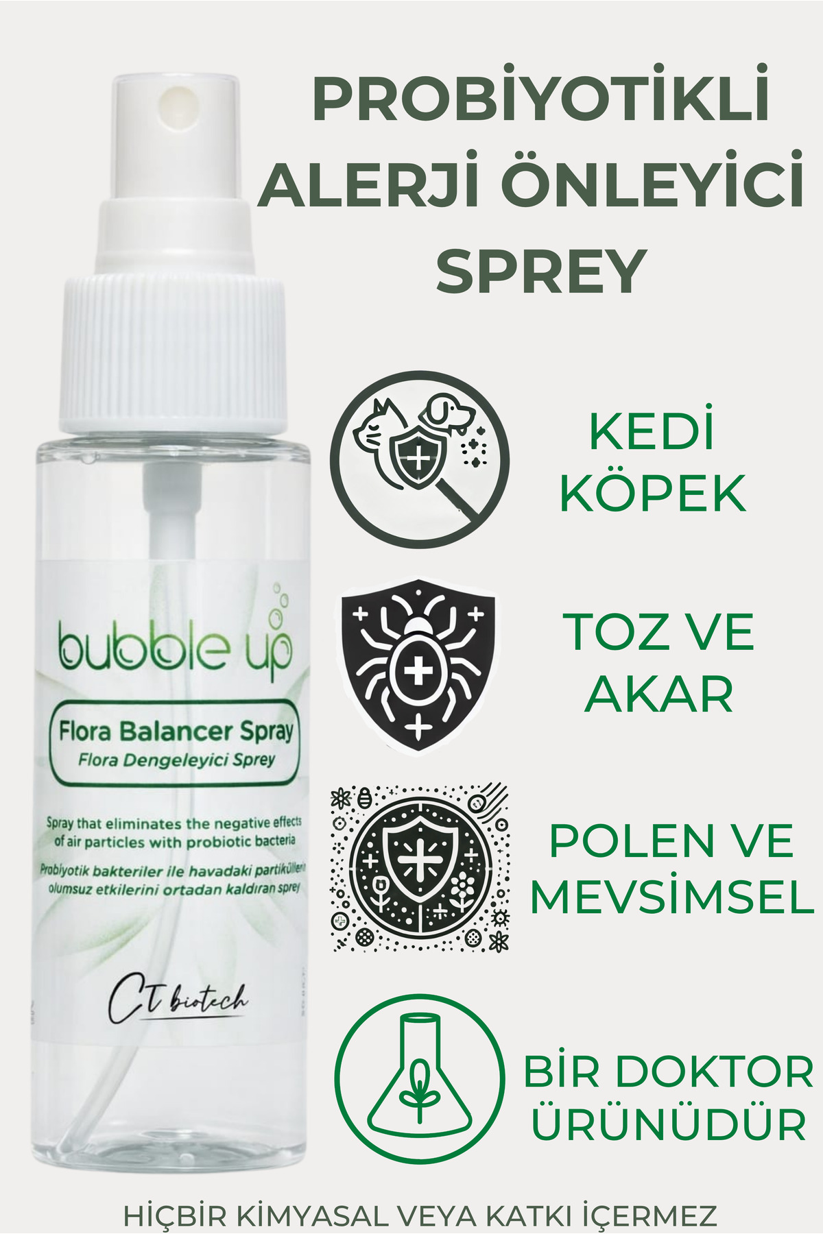 Bubble Up Probiyotikli Alerji Önleyici Sprey (ALERJİDEN HALA KURTULAMADIN MI?) - Fiyatı, Yorumları