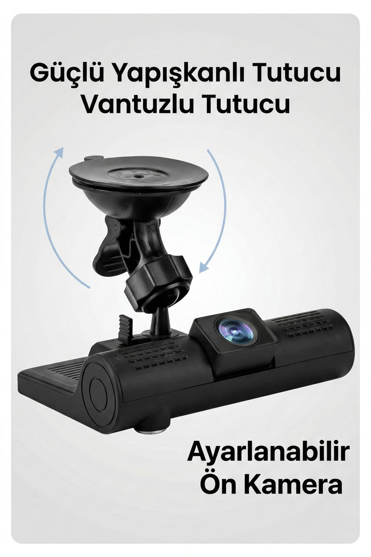 4 inç IPS Ekranlı Full HD Araç İçi Kamera - Gece Görüşlü Çift Kameralı (Ön + Arka) Kayıt Kamera