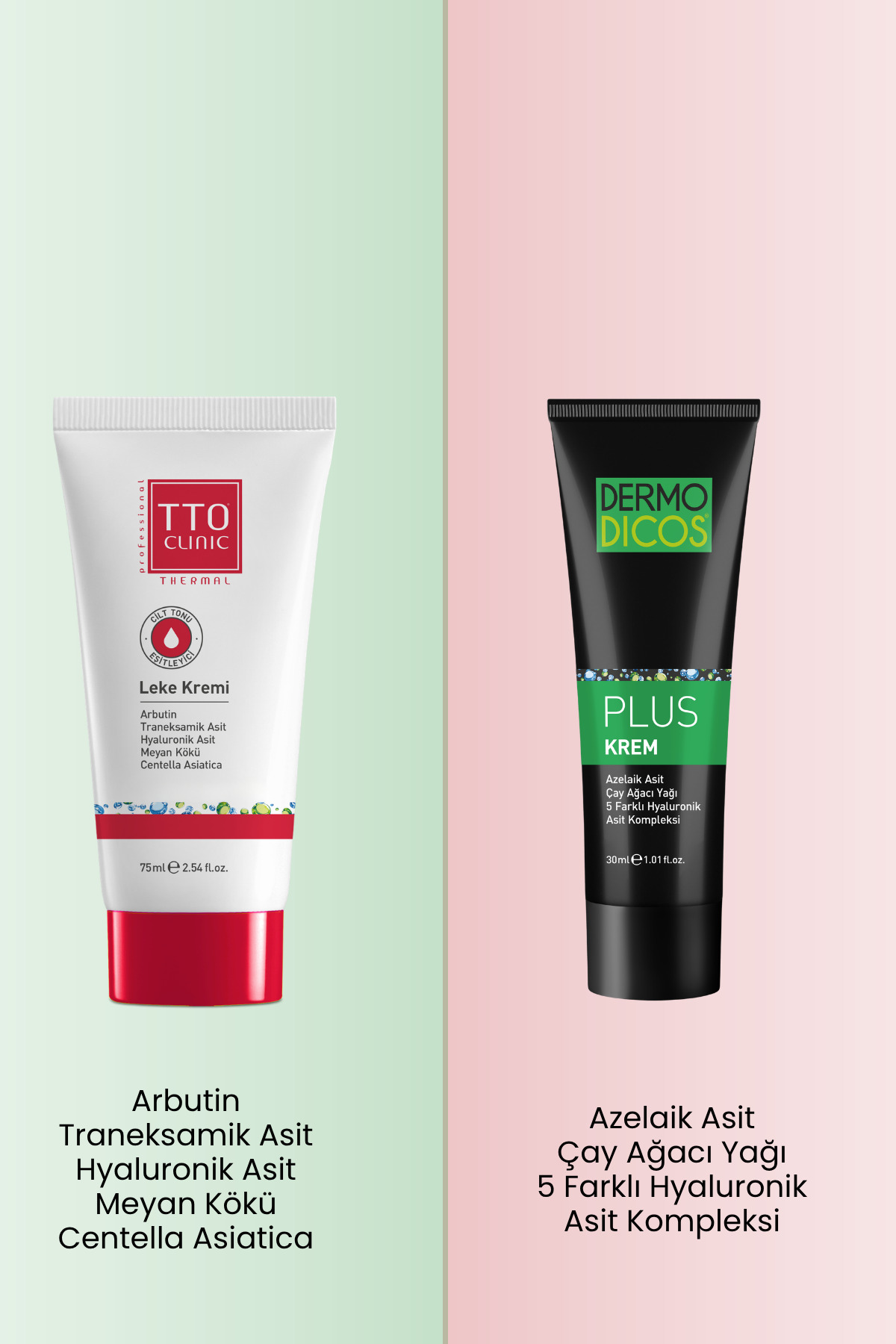 Leke Bakım Seti Aydınlatıcı ve Nemlendirici 75 ml Leke Kremi + 30 ml Dermodicos Clinic — TYCJ4IZI0N170496494763516 — تصویر 4 از 6