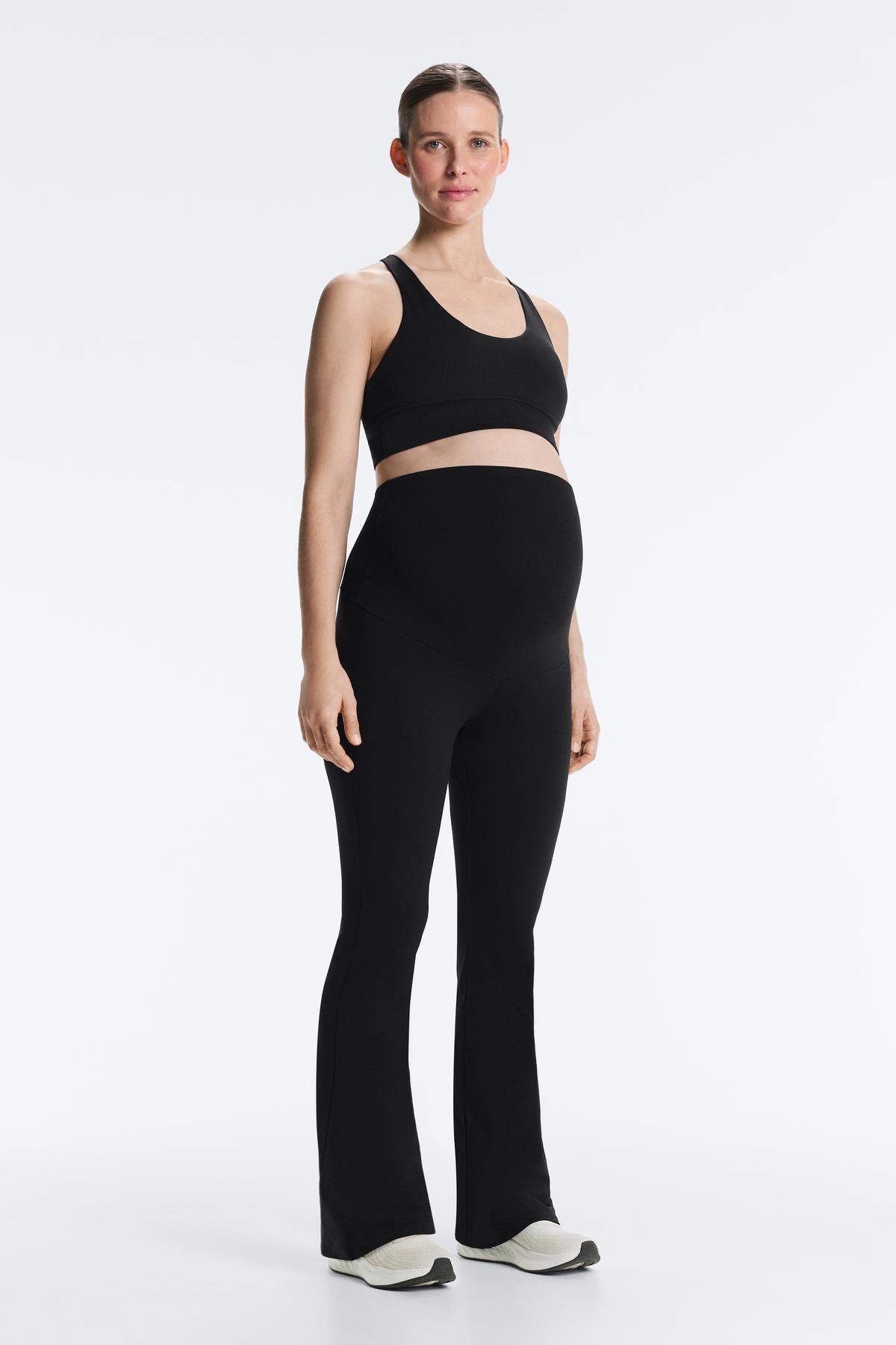 Oysho Comfortlux 80 cm flare hamile pantolon fotoğrafı 2 (önizleme)