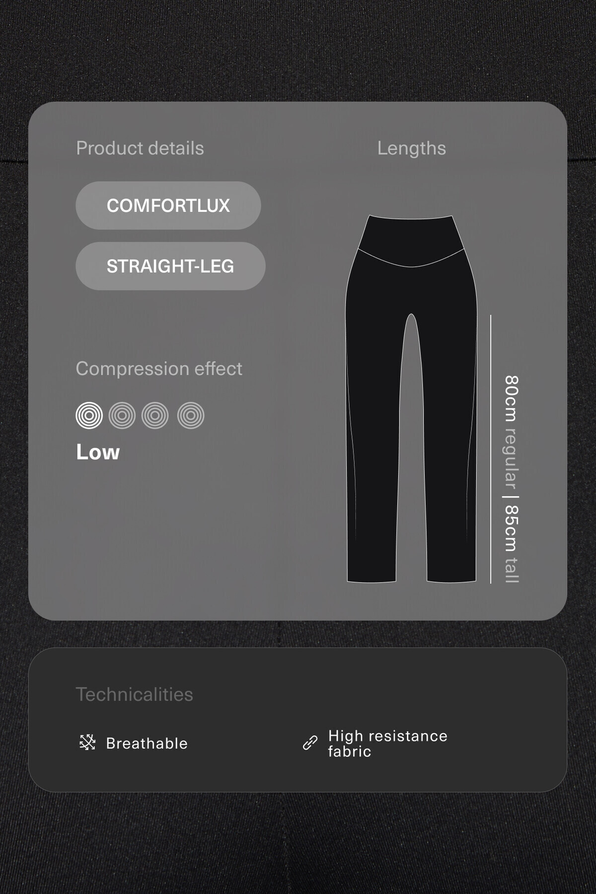 Oysho Comfortlux hamile düz kesim pantolon fotoğrafı 3 (önizleme)