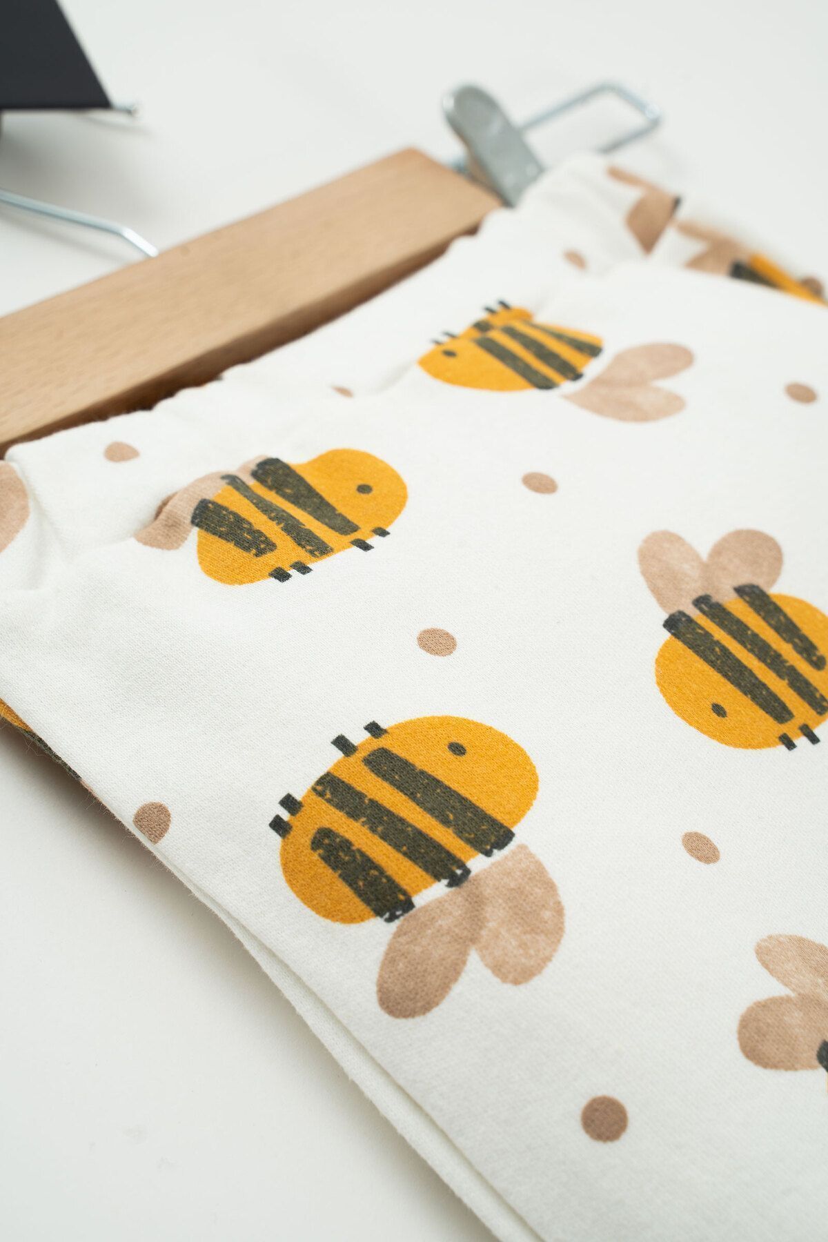 NEU KIDS Hastane Çıkışı 100% Pamuk Arı Baskılı Yenidoğan 5li Set Bebek Kıyafeti fotoğrafı 2 (önizleme)