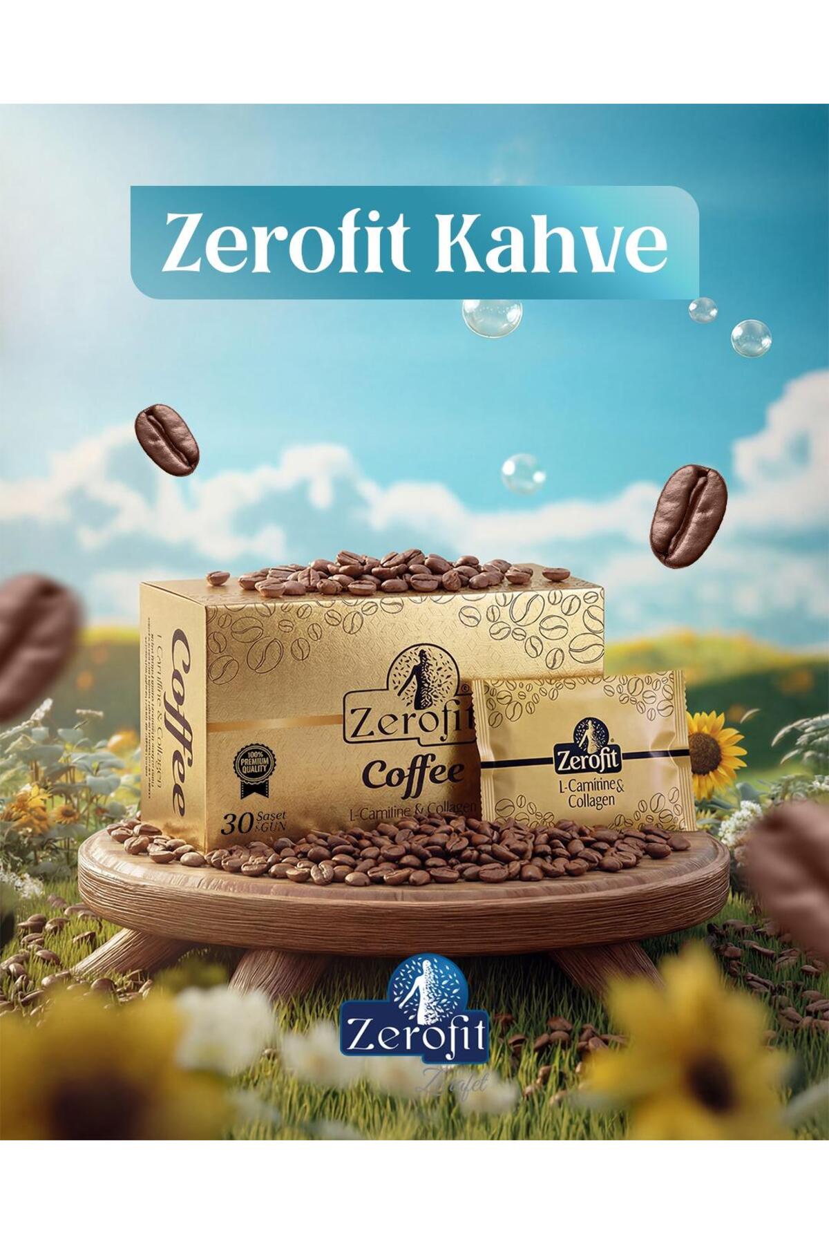 Zerofit Ekstratlı 30 Şase Form Kahve 150 Gr DetoksKolajen & L