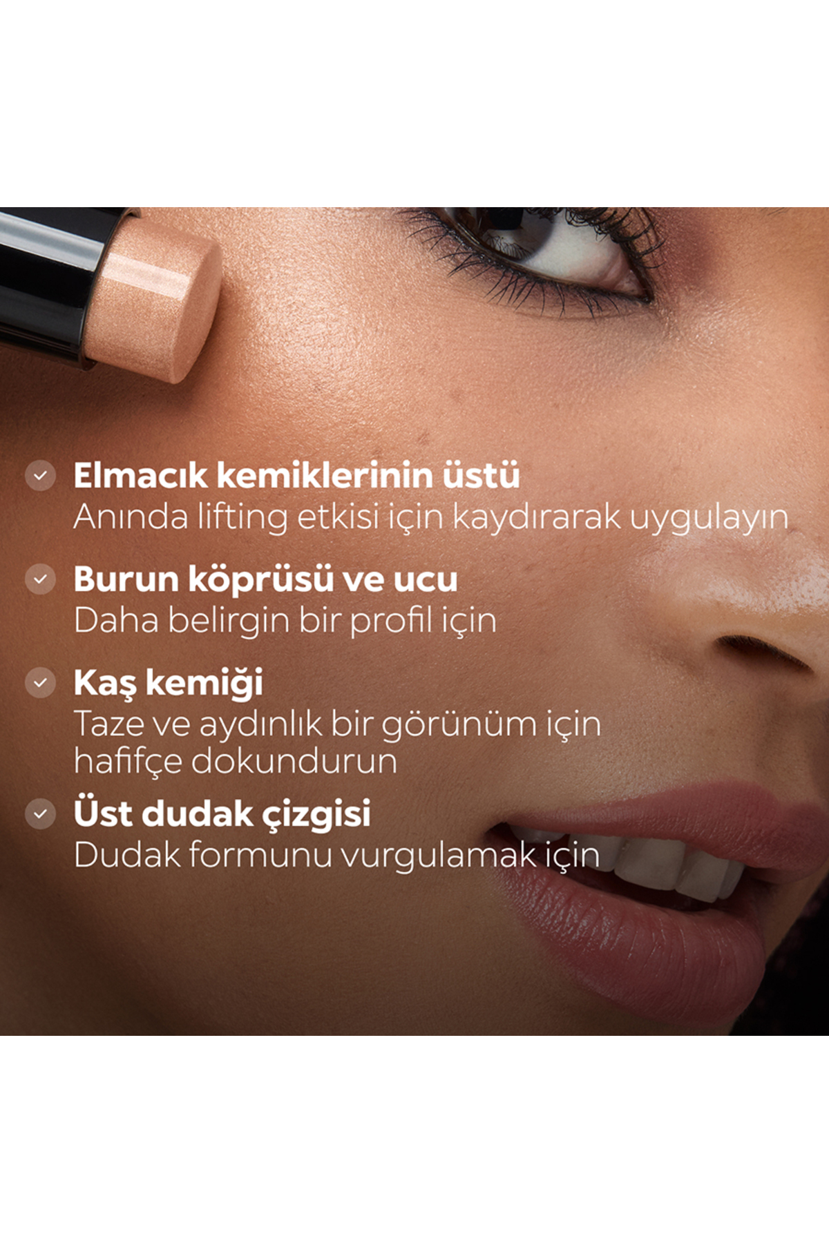 Aydınlatıcı Stick - Radiant Touch Creamy Stick Highlighter — طلایی RTCSH0902 — تصویر 4 از 8