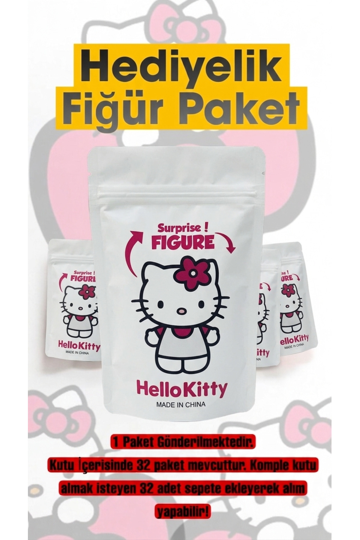 HEDİYEVİM Sünger bob Hediyelik fiğür paket süngerbob Hediyelik