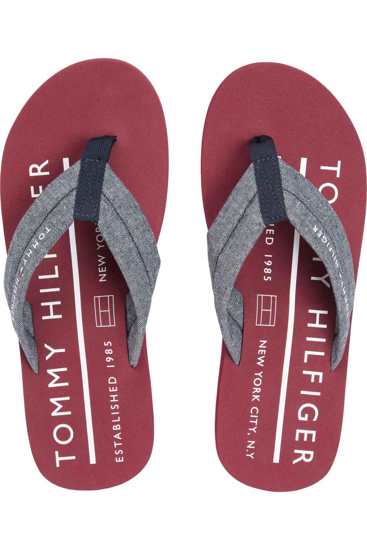 Tommy Hilfiger Herren-Hausschuhe mit Markenlogo, geeignet für den täglichen G...