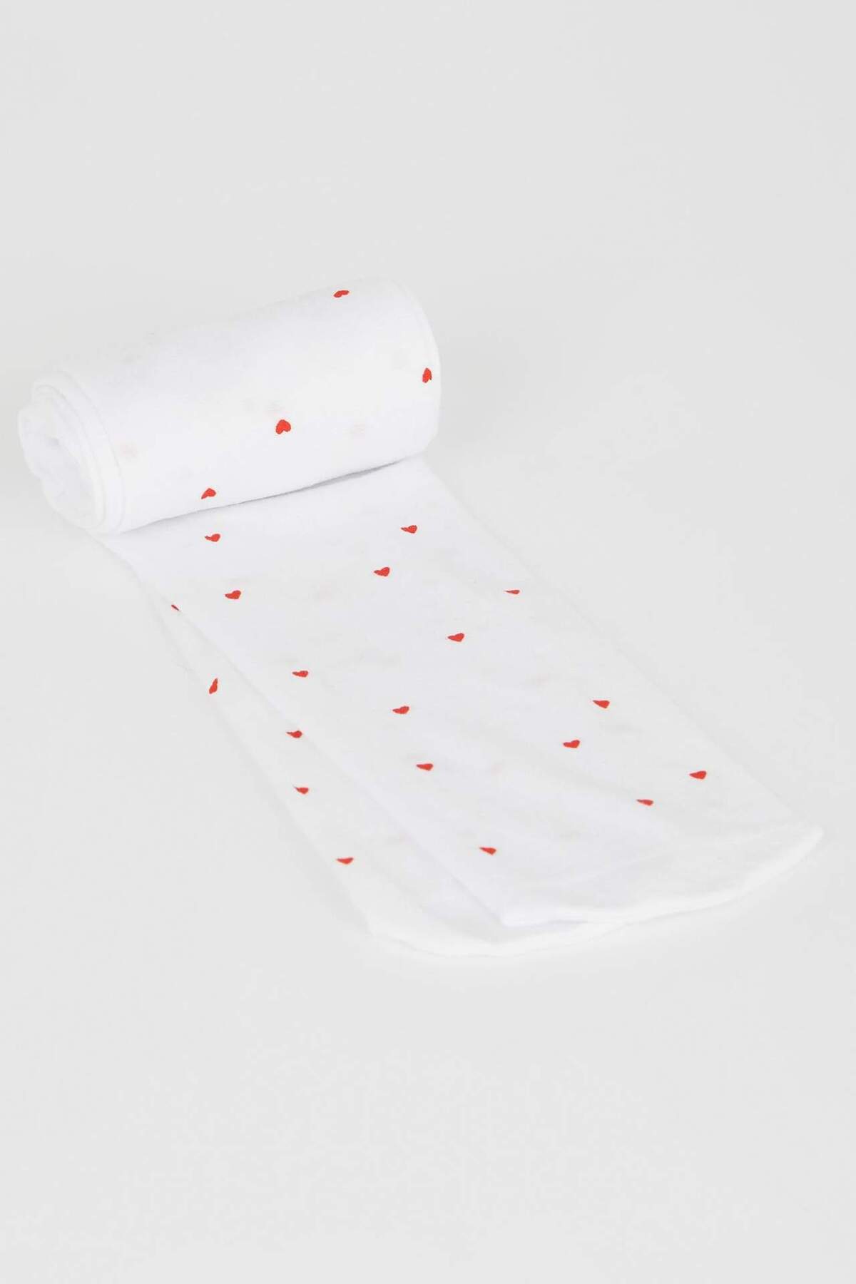 Defacto 23 Nisan Kız Çocuk Kalp Desenli Muz Külotlu Okul Çorabı X4350A6NS fotoğrafı 5 (önizleme)