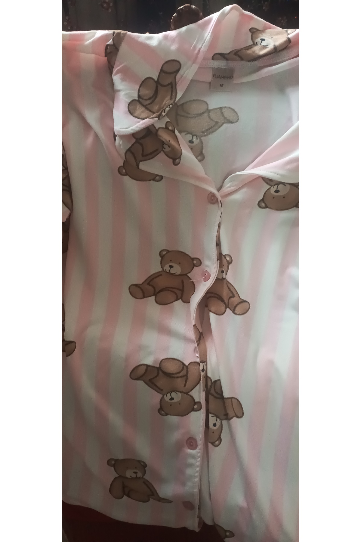 Marka %100 Pamuk Anne Kız Kombin Pijama Takımı – Ayıcıklı Çocuk Pijama – Yumuşak Kumaş, Aile Kombini fotoğrafı 3 (önizleme)