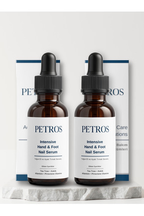 PETROS Yoğun Tırnak Bakım Serumu (2’li Avantaj Paketi) | Uzun Süreli Kullanım...