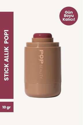 POP Beauty Doğal Görünüm, Nemlendirici Etkili, Yanak ve Dudak Renklendirici S...