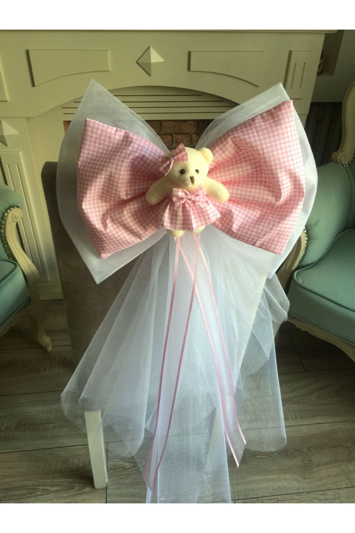 Incubator bowtie, Crib decoration bowtie