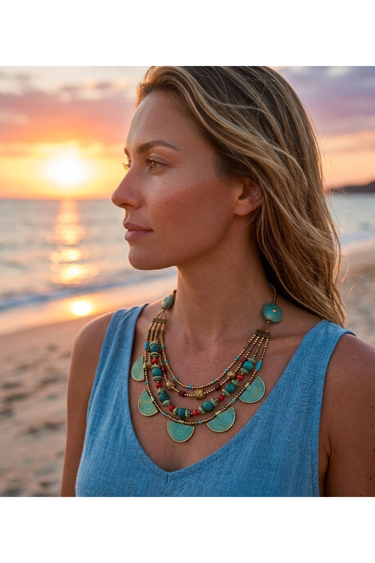 HANDMADE AUTHENTIC DESIGN NECKLACE