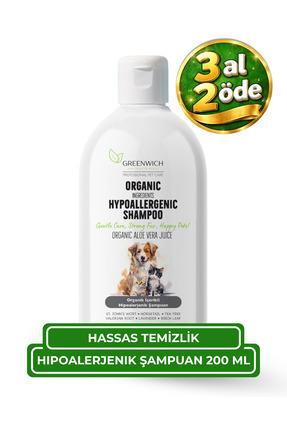 Greenwich Zero Point of Beauty Hipoalerjenik Şampuan 200 ml | Tüy Dökülme Kar...