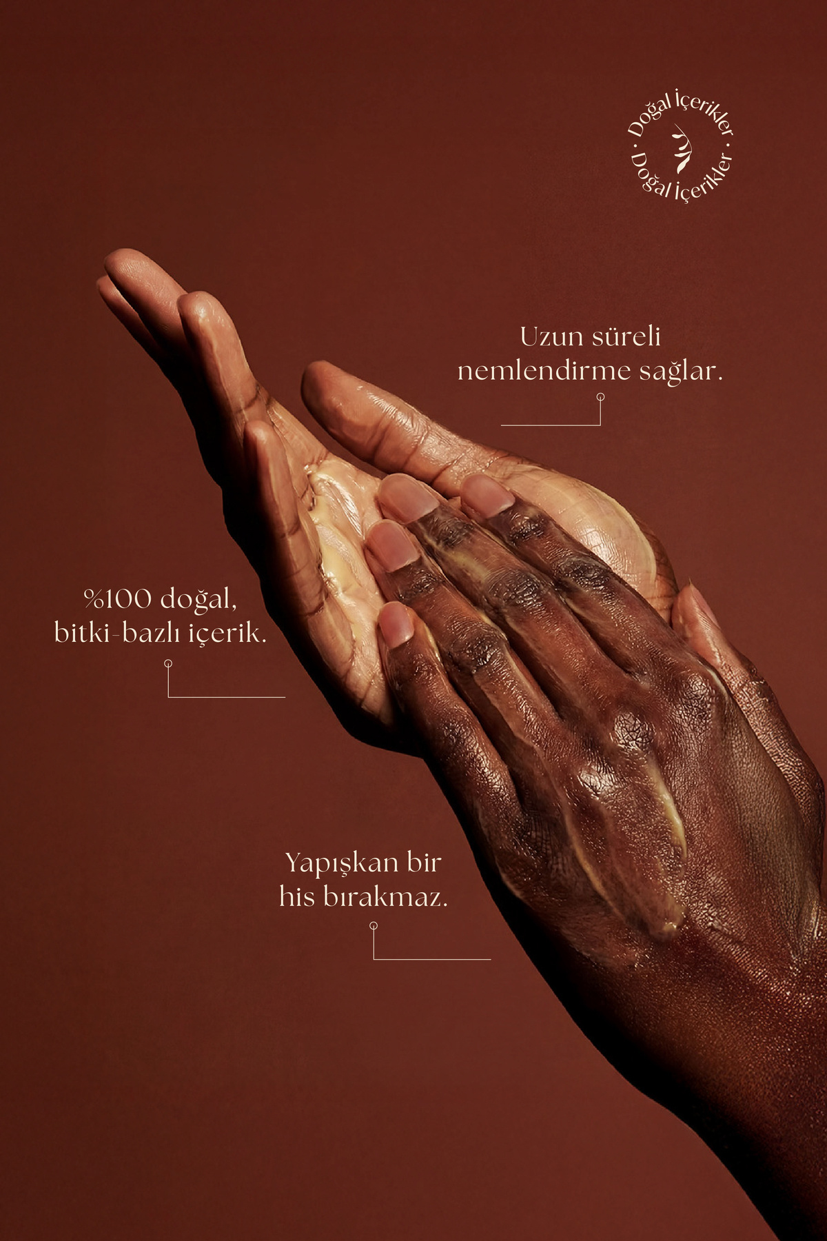 %100 Doğal Yoğun Nemlendirici Ve Besleyici Shea & Kakao Yağı Özlü El Kremi (B Vitamini) — 153.99.08.002 — تصویر 7 از 7