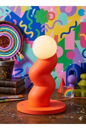 MoodDesign Wavy Lamp - (Kıvrımlı Masa-Gece Lambası)