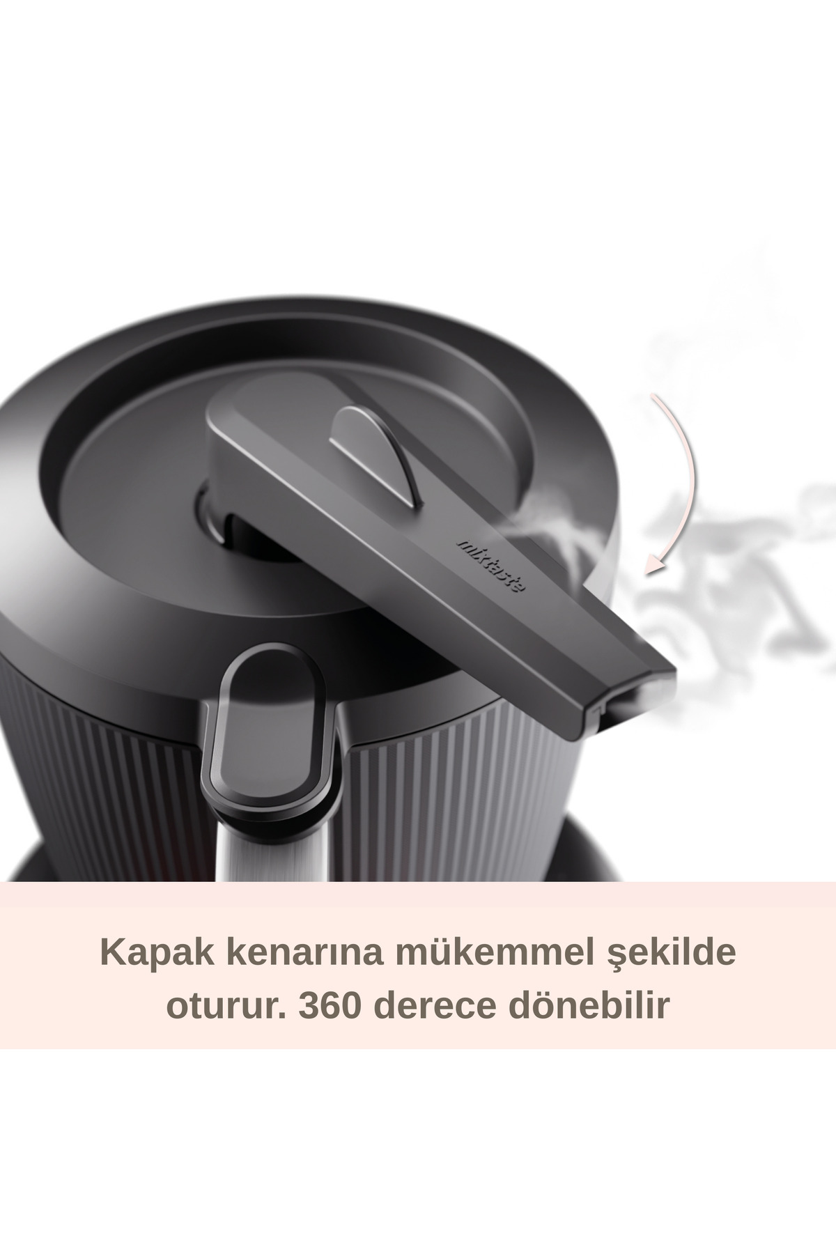 Naturalp Wundermix Mixtaste Thermomix Mutfak Robotu TM7 için Buhar yönlendirici aparat fotoğrafı 5 (önizleme)