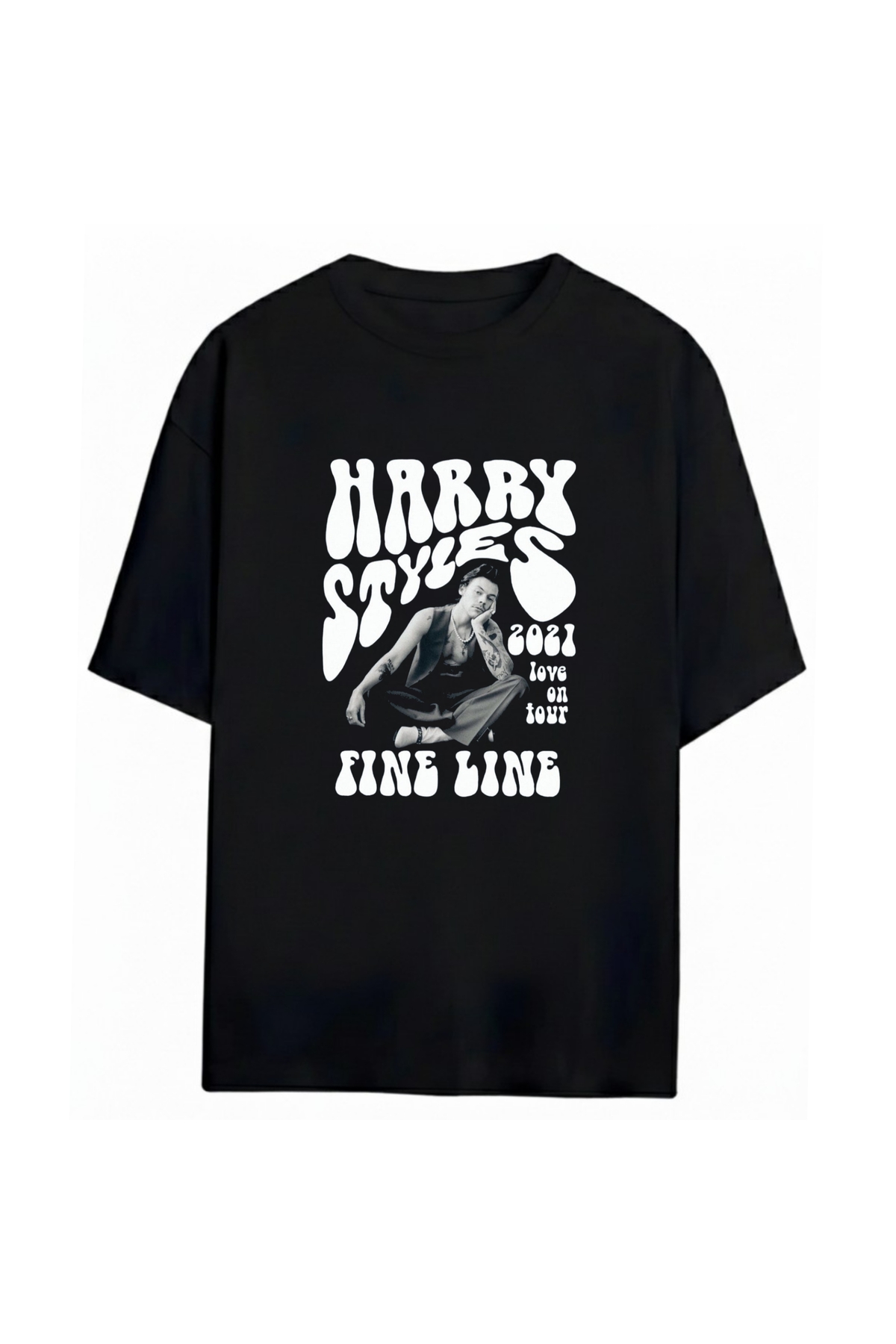 SVART WEAR Harry Styles Unisex Oversized 100% Cotton Pack T-Shirt