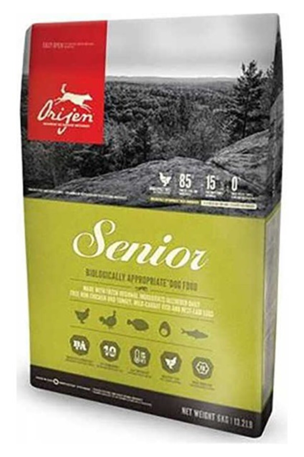 Orijen ‎Orijen Senior Tahılsız Yaşlı Köpek Maması 11,4 kg - Fiyatı