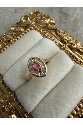 ZEYOLER FineJewelry Gül Aura Serçe Parmak Kadın Yüzük
