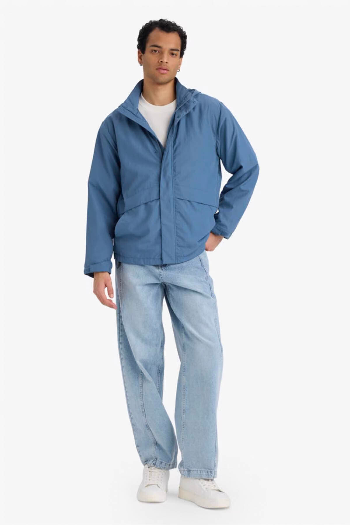 Defacto  Su İtici Kapüşonlu Yağmurluk D6305AX26SP - Görsel 2