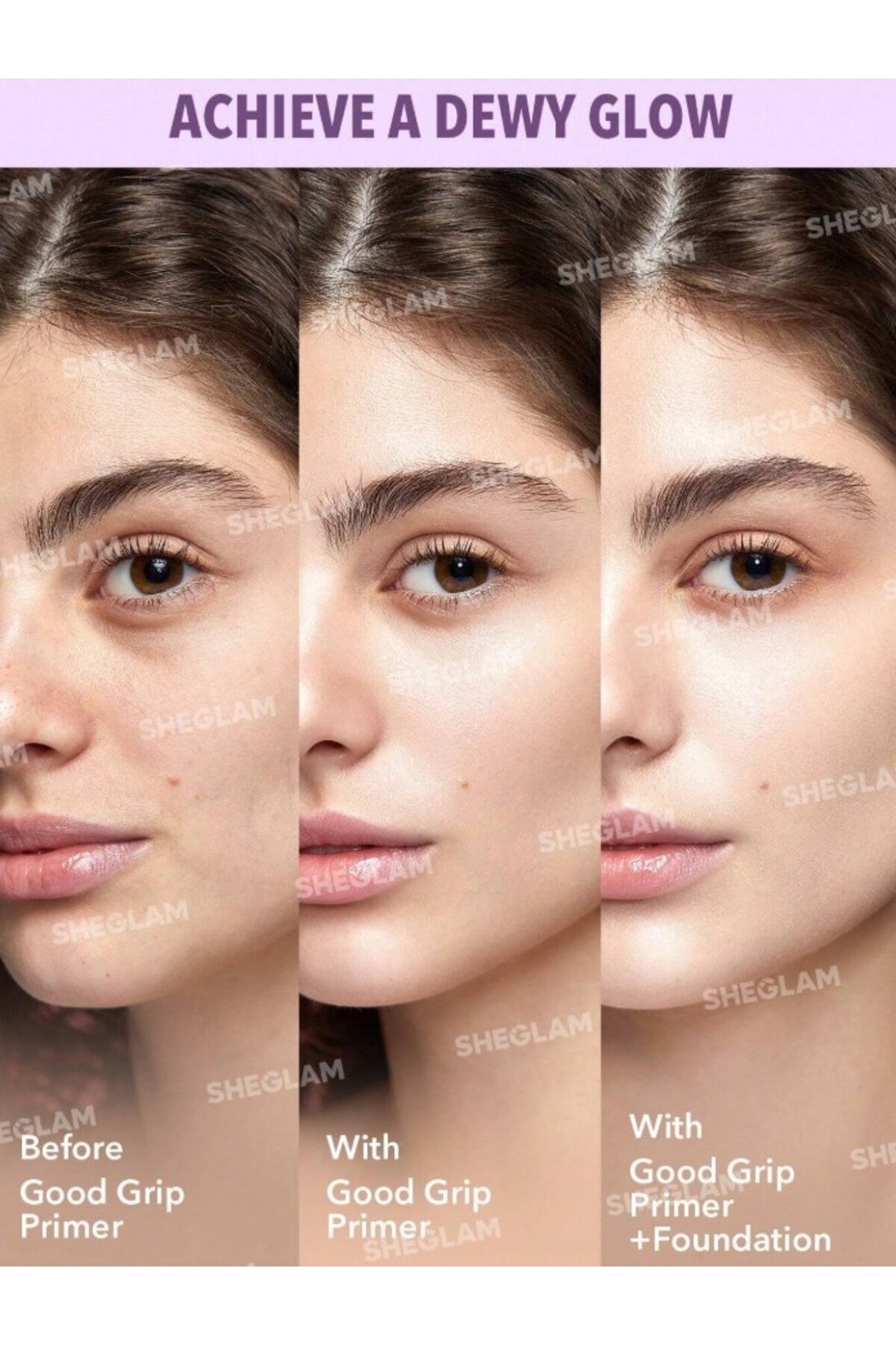 پرایمر تثبیت کننده آرایش با خاصیت سفت کنندگی و مرطوب کنندگی خوب - فاقد روغن بلوبری و سیلیکون — بنفش sb2408167699093548 — تصویر 2 از 8