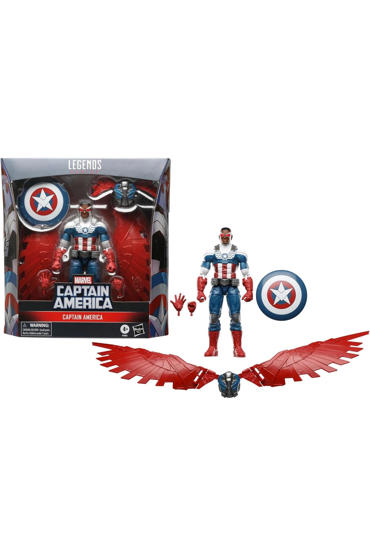 Hasbro Marvel Legends Serisi Kaptan Amerika Çizgi Roman Gerçeğin