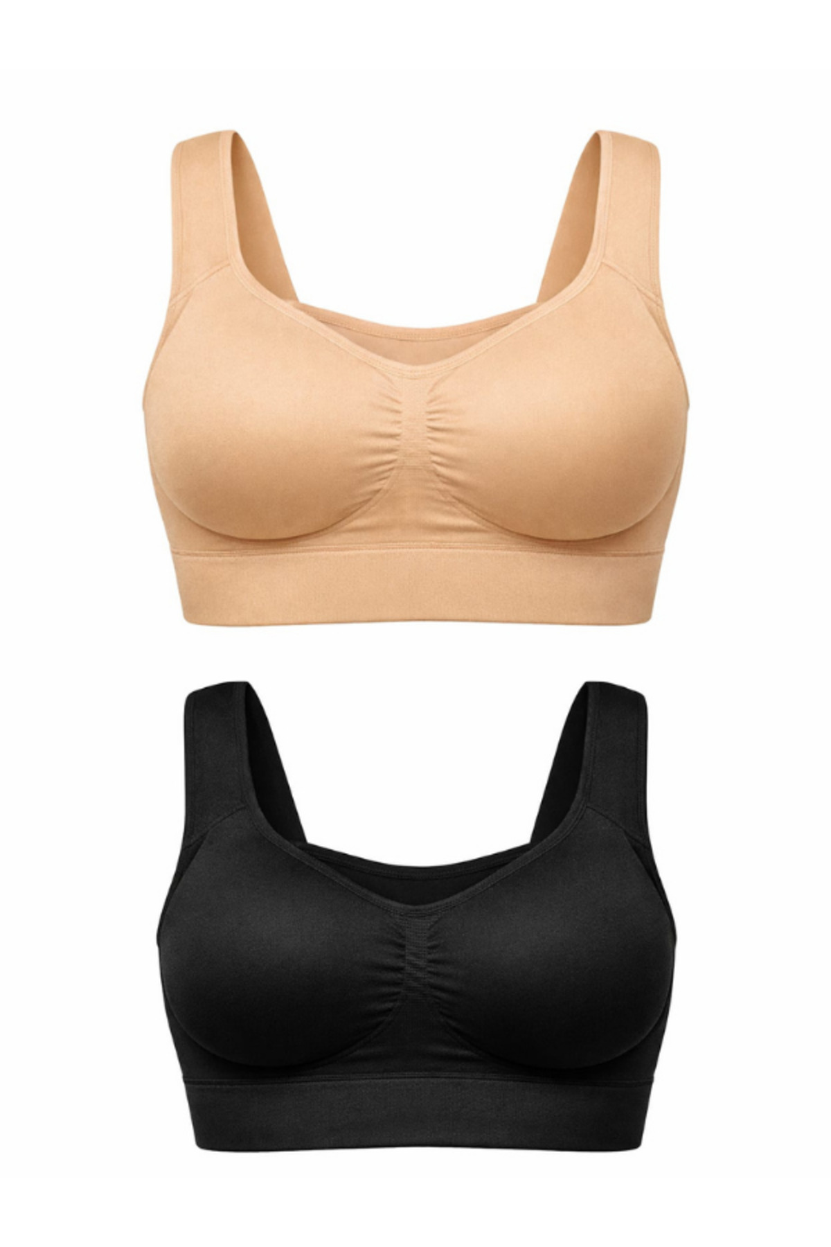 miresa Model Gögüs Toparlayıcı Dikleştirici Spor Sütyen Korse- Kalın Askılı Pedli görsel 4