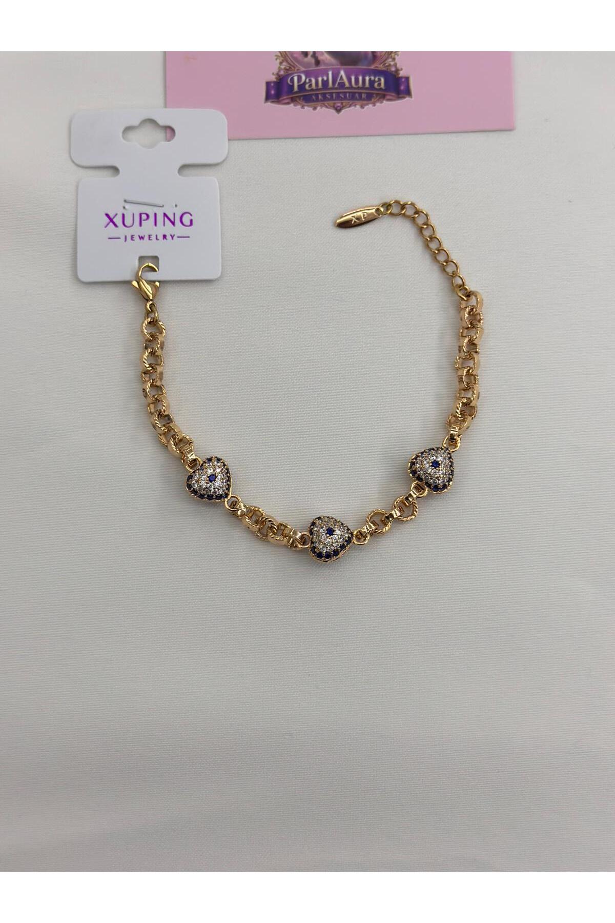 parlaura aksesuar Xuping Jewlery Rose Altın Kaplama 17-21CM Arası