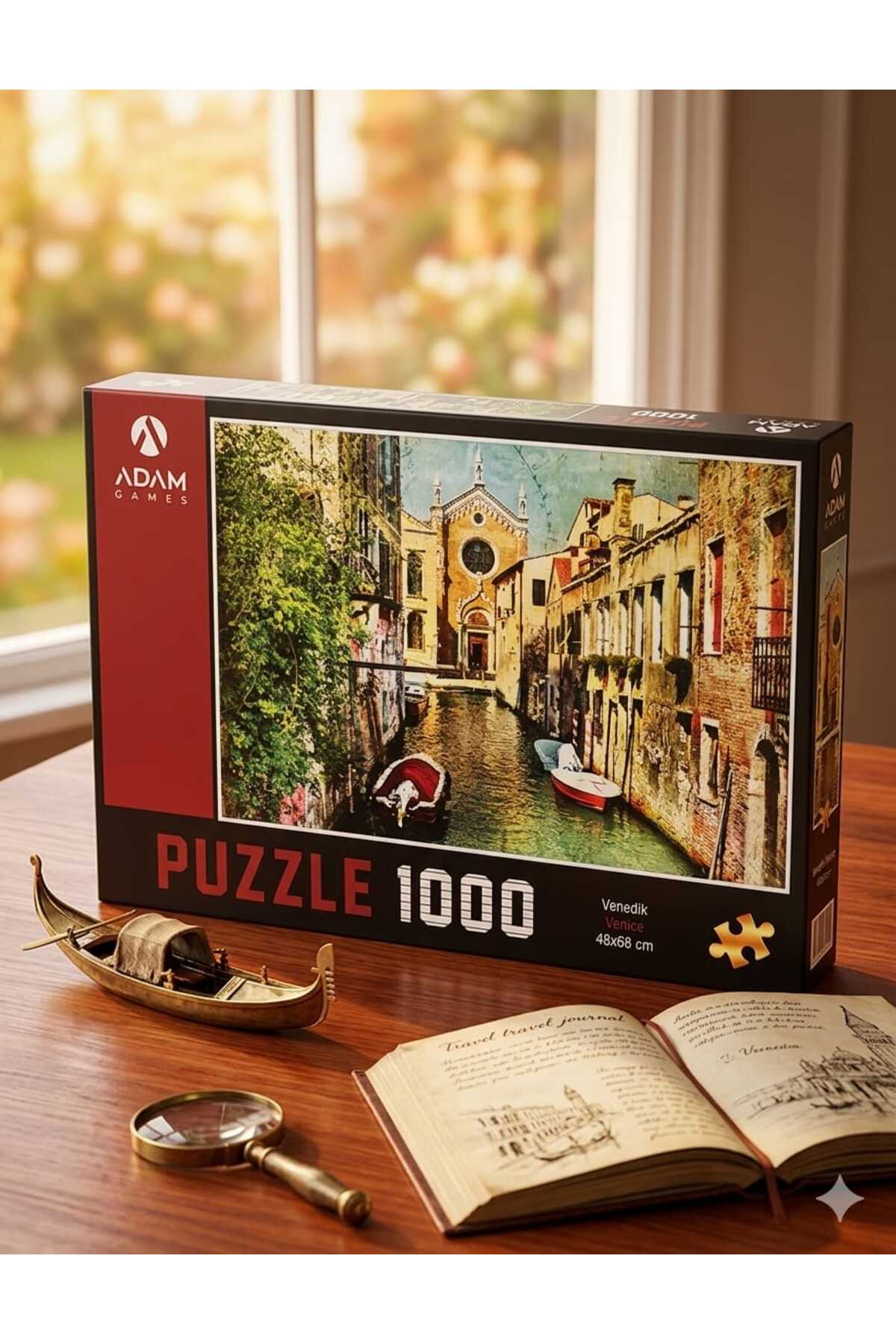 Adam 1000 Parça Venedik Puzzle - 48x68 cm Yetişkin Yapboz - Fiyatı