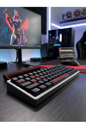 Babi Collection Valorant Keycaps Klavye Tuşu Gamer Aksesuar Oyuncu Klavyesi M...