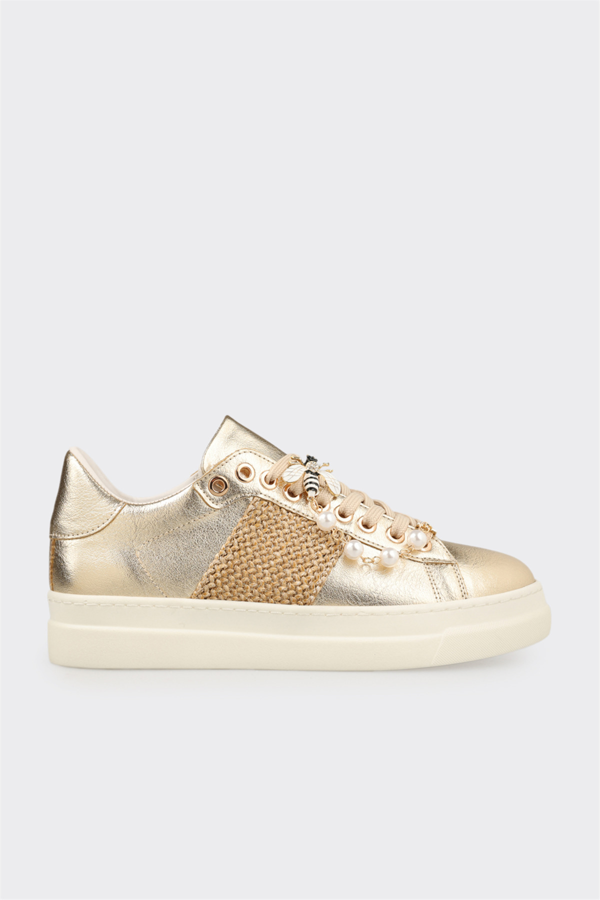 Elle Shoes Gold Kadın Spor Ayakkabı
