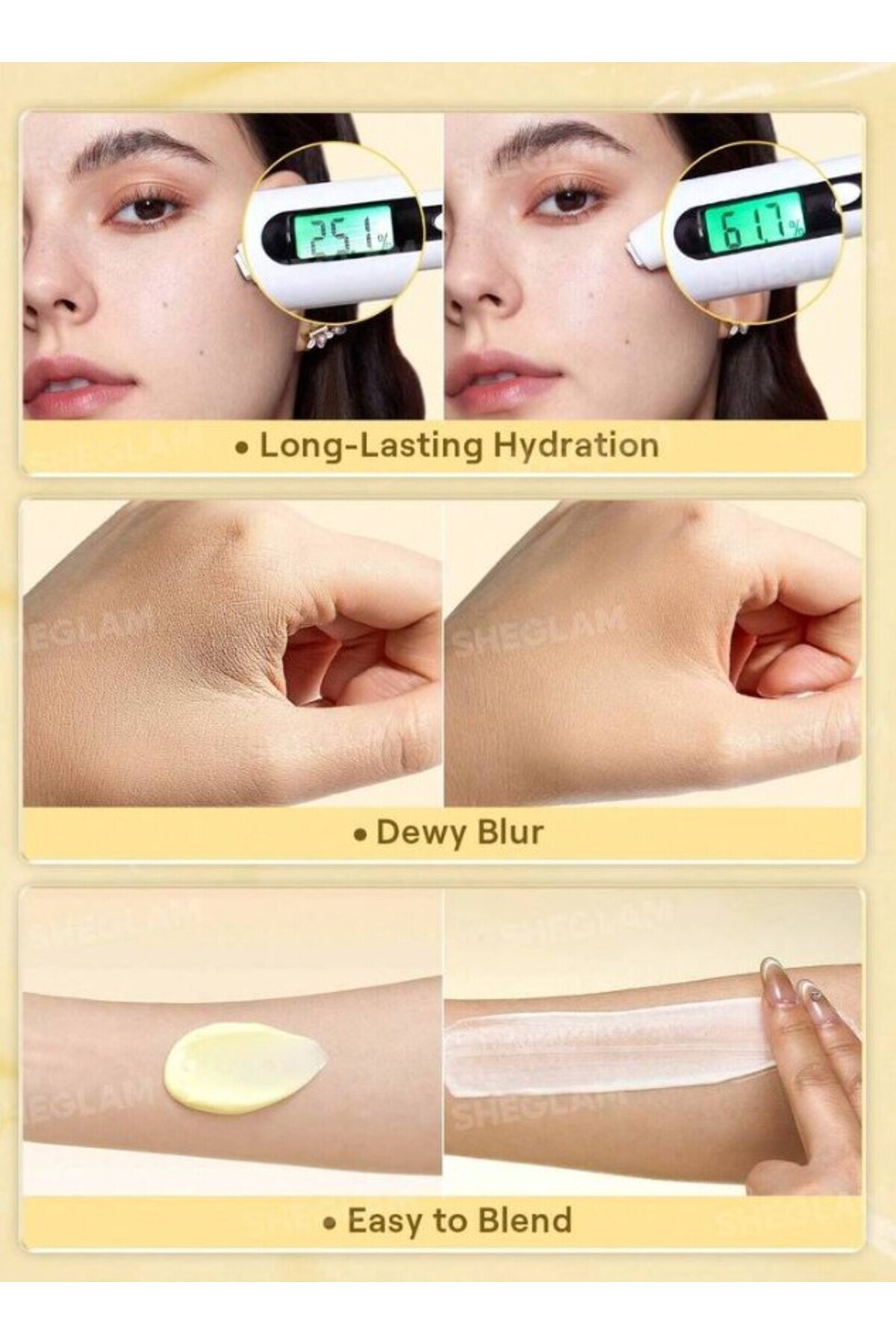 Melt Touch Ultra Nemlendirici Makyaj Bazı-Yoğun Nem Veren & Pürüzsüzleştirici Primer (Kuru Cilt) — بژ SB251204411725111313 — تصویر 2 از 6