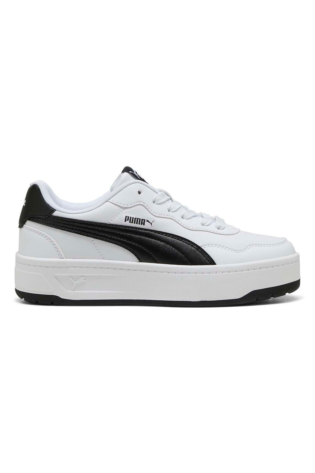 Puma Court Lally Skye 400368 Unisex Spor Ayakkabı BEYAZ-SİYAH