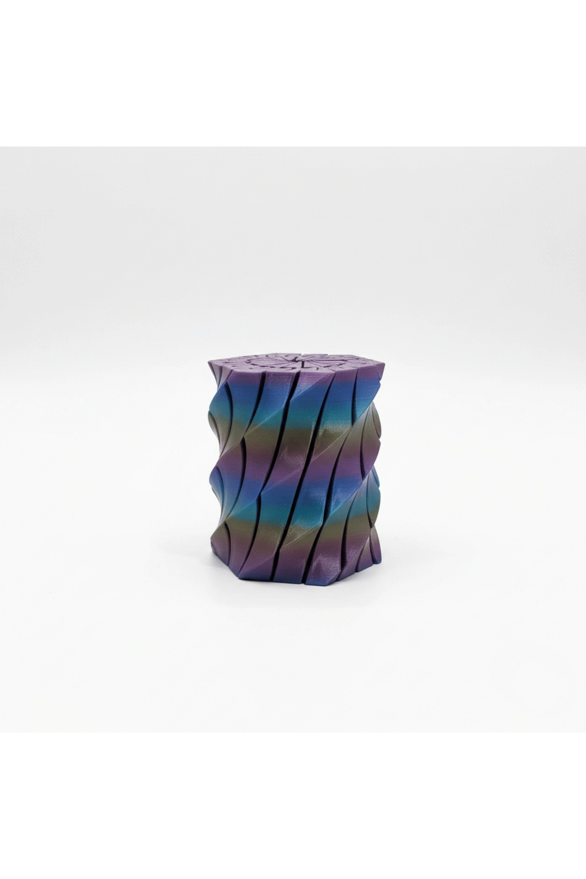 Atatuğ Hediyelik 3D Bukalemun Renkli Spiral Fidget - Katlanabilir