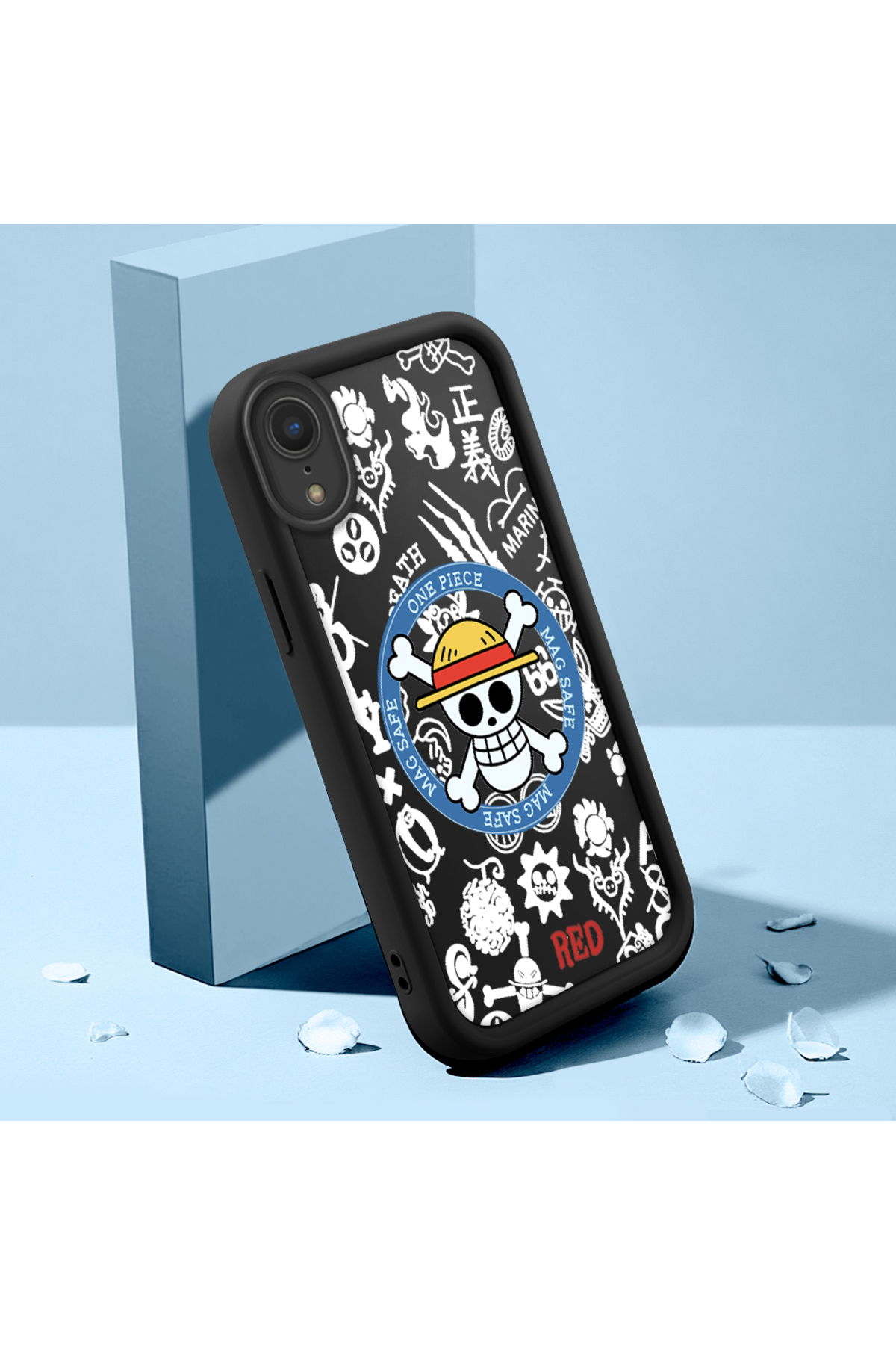 slim Soft Silicone Phone Case with Camera Protection for iPhone XR Compatible Creative Pattern