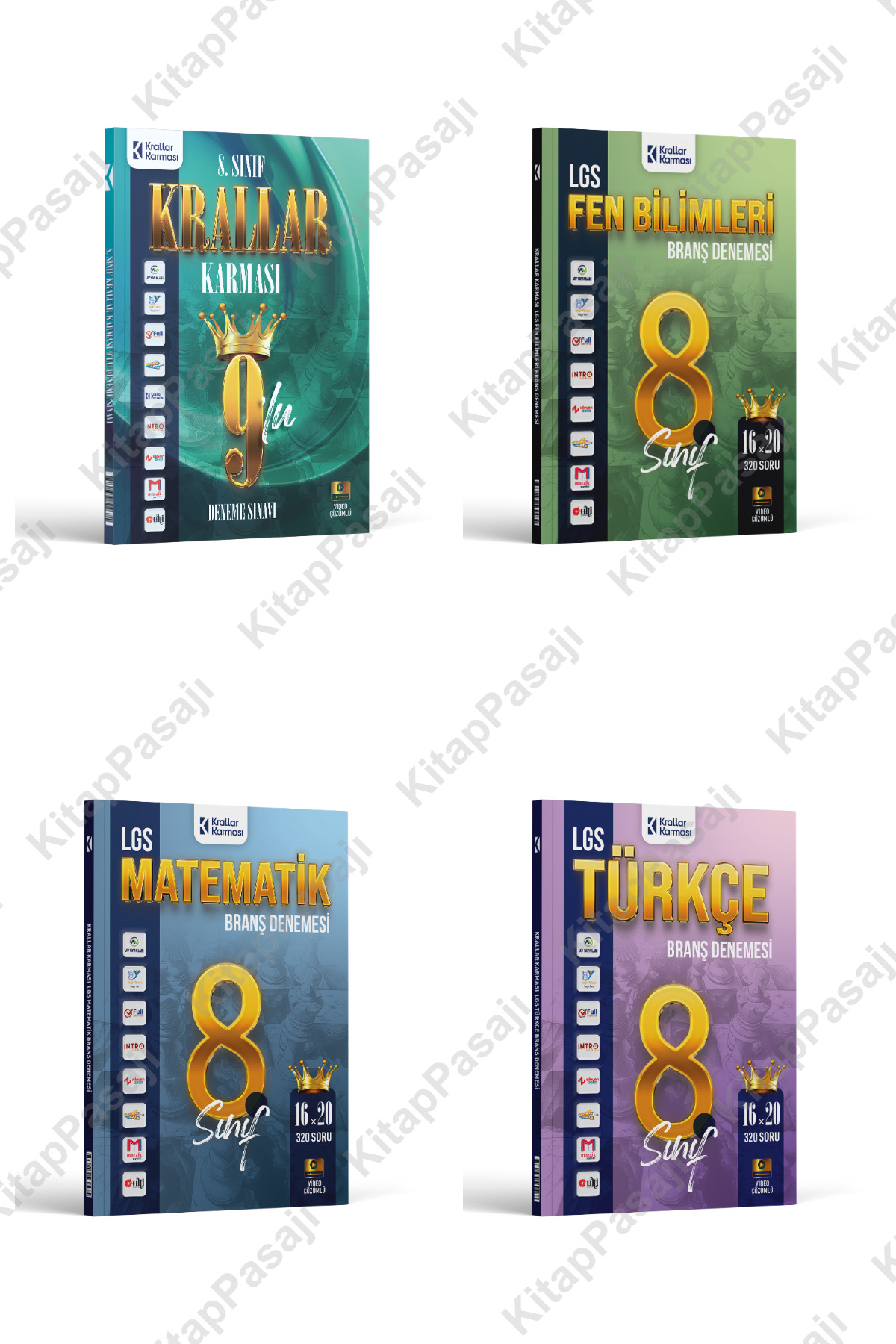 Krallar Karması 8. Sınıf LGS Türkçe Matematik Fen Bilimleri ve 9
