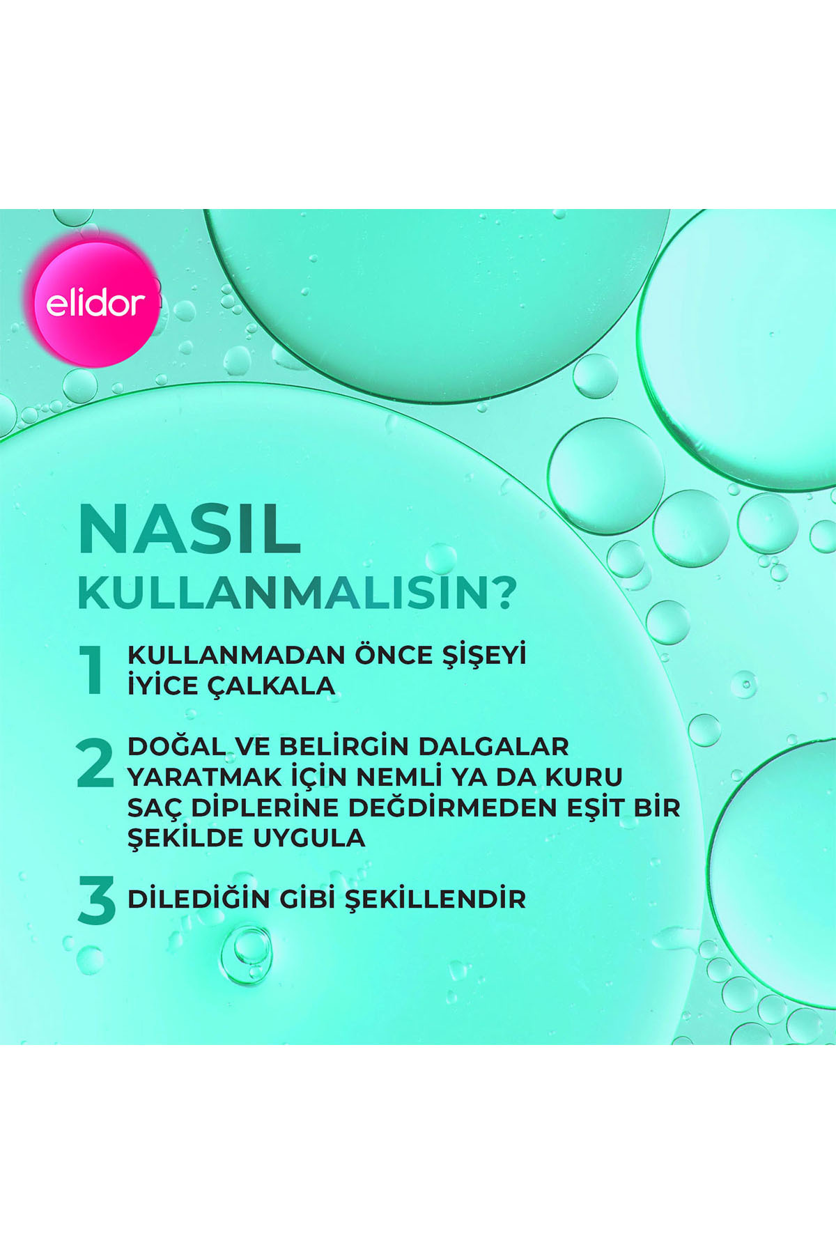 Deniz Tuzu Etkili Saç Spreyi Belirgin Bukleler 190 ml x2 — SET.UNİ.10915 — تصویر 6 از 8